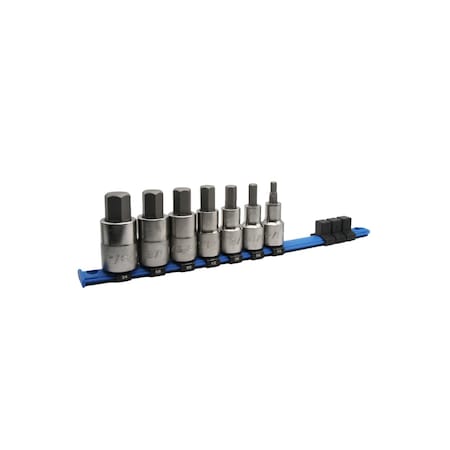 Garant Bit Socket Set, 1/2 inch Drive, 7 Pieces, U63105 1/2-HEX U63105 1/2-HEX